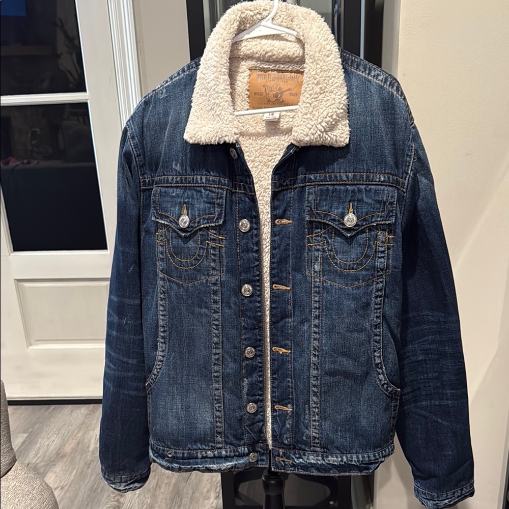 true religion denim world tour section trucker jacket